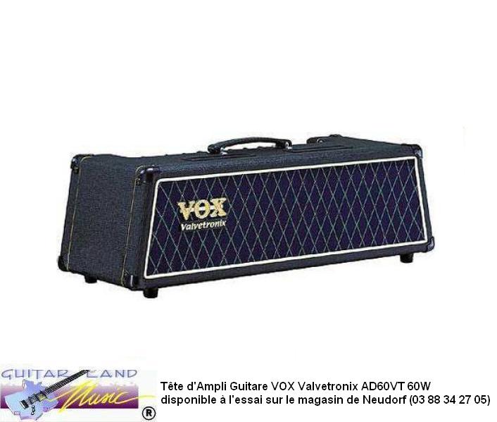 Tete d'Ampli Guitare VOX Valvetronix AD60VTH 60W